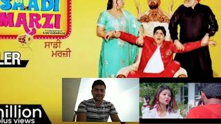 Saadi Marzi Official Trailer Anirudh Harby Neena Yograj Latest Punjabi Movies Reaction Video