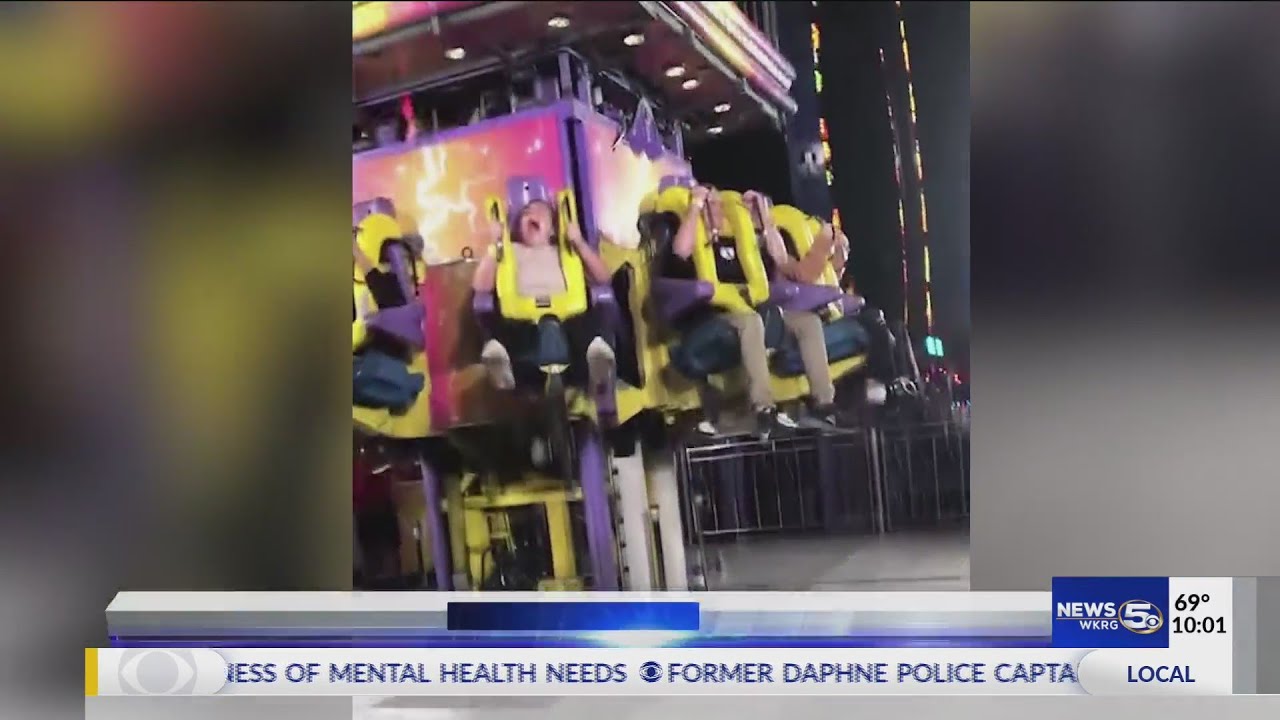 Family Says Girl Wasn't Fully Secure In Fair Ride In Mobile - YouTube