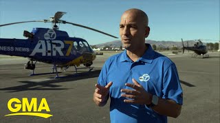 KABC helicopter pilot-reporter who spotted SoCal fire