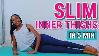 Slim Inner Thighs in 5 min | Pilates style workout