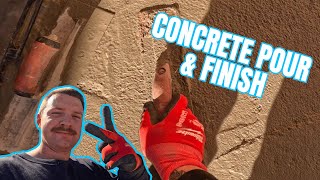 Learning to Finish Concrete | Mini Vlog 009