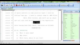 Auto Indexing Using Sample Depo Template