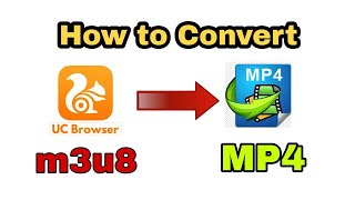How to convert UC browser downloaded file in to video or audio mp3 mp4
