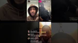 Ant Glizzy Talking to Fans on Instagram Live (01/08/2025) #antglizzy #fypシ゚