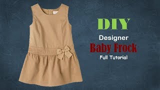 diy designer baby frock
