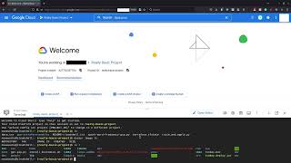 Using the Google Cloud Editor