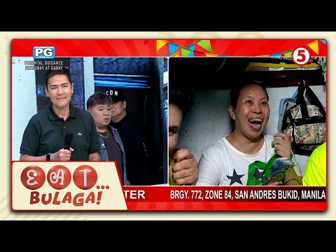 Eat Bulaga Si Eunice ng San Andres Bukid, Manila ang na-'Sugod Bahay, Mga Kapatid'!