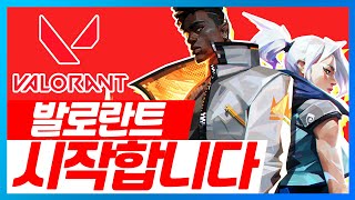 아직도 시작을 안 하셨다면 꼭 보세요. 발로란트를 시작합니다!! [발로란트]