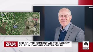 Utah CEO killed in Idaho helicopter crash