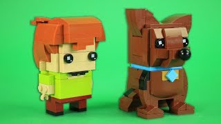 How To Build LEGO Scooby Doo and Shaggy | BrickHeadz