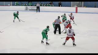 Match du 8 février 2025 M15-D1R Mgr-Parent vs Arsernal de Laparie  au Centre Sportif de Laprairie