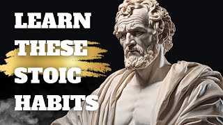 HOW TO BUILD A STRONG STOIC DAILY HABITS | Be Intentional | Motivation