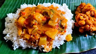 இப்படி சாம்பார் வச்சா சுவையும் மணமும் சூப்பரா இருக்கும் / Chowchow sambar recipe in tamil