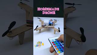 DIY remote controlled Drone | science project drone model