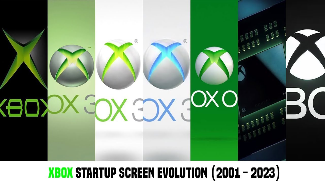 XBOX STARTUP SCREEN EVOLUTION (2001 - 2024) - YouTube