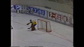 【古賀さん秘蔵動画】1981年 第15回日本アイスホッケーリーグ 国土計画vs.王子製紙