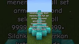 Selamat anda telah scroll sampa sini #minecraft #meme #tambahankoleksi