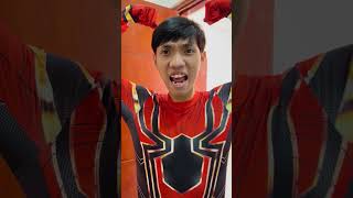 LNS - Con trai tôi là Người Nhện 🕷🥰🤣 Crazy Spider and mother #shorts