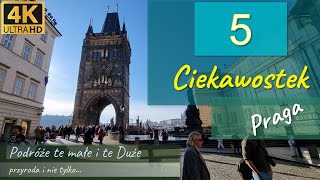 5 Interesting facts - Prague, the capital of the Czech Republic.