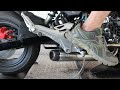 new msx125sf grom exhaust by tyga performance