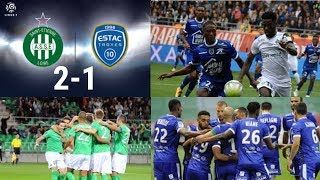 ASSE 2-1 ESTAC TROYES - 34J - LIGUE 1 - LES BUTS