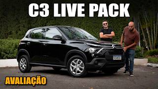 Citröen C3 LIVE PACK, a versão custo-benefício de um dos carros mais baratos do Brasil!