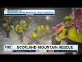 Scotland Rescue Team Battles Heavy Snow To Help Injured Hiker