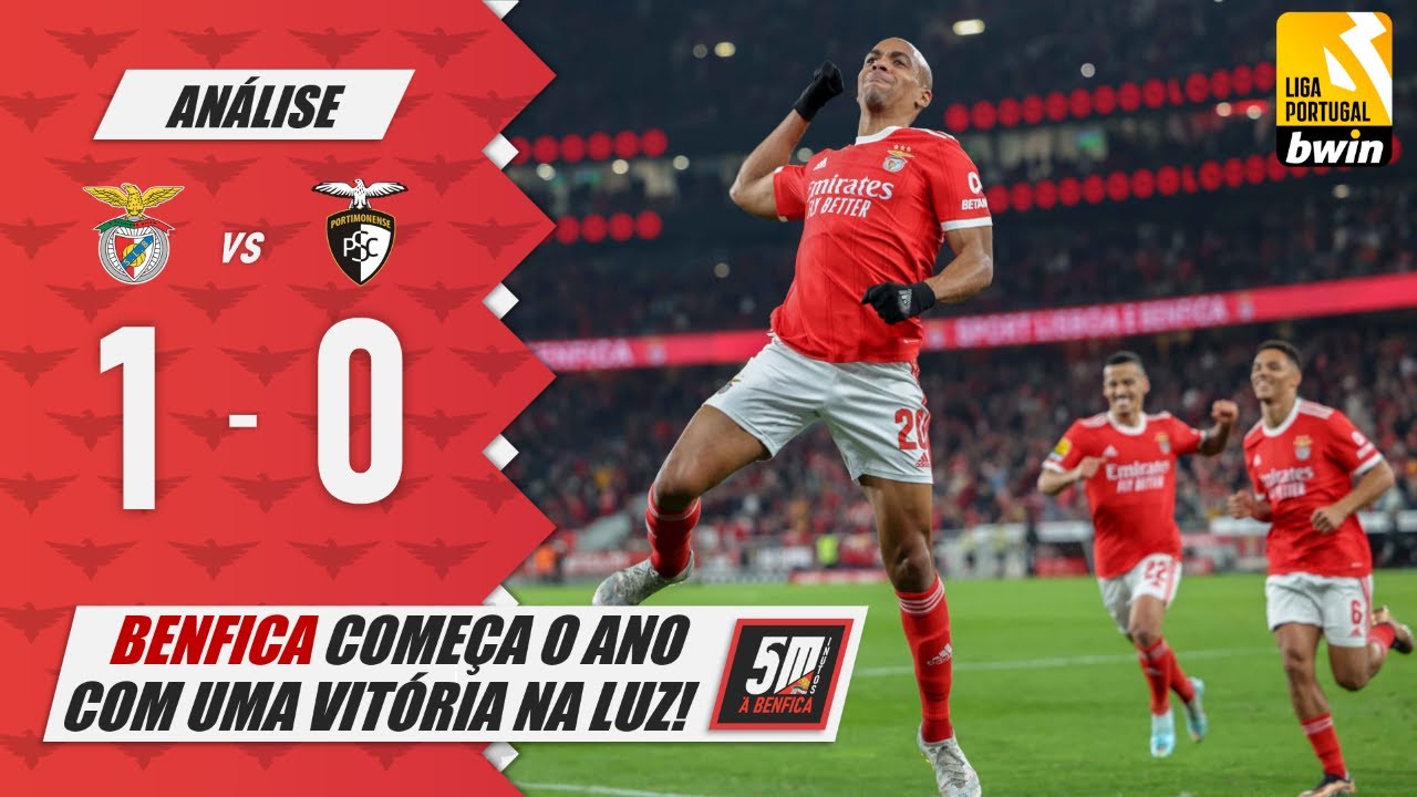 🔴 BENFICA 1-0 PORTIMONENSE ⚫ Benfica Entra Em 2023 Com Uma Vitória Com ...