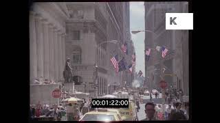 1970s, 1980s Wall Street, New York Stock Exchange, 35mm