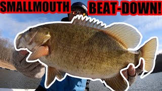 FEBRUARY SMALLMOUTH BEAT-DOWN! (Yough Lake)