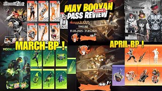 MAY BOOYAH PASS 2025 | APRIL BOOYAH PASS 2025 | MARCH BOOYAH PASS FREE FIRE | NEXT BOOYAH PASS