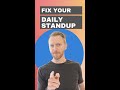 Agile Daily Standup - Keep to the Time Strictly! #shorts