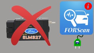 FORScan - ELM327 - Do not recommend any \