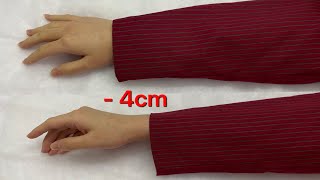 🌹5 Great Tips to Shorten Pant Legs and Sleeves | Tricks to Repair Clothes