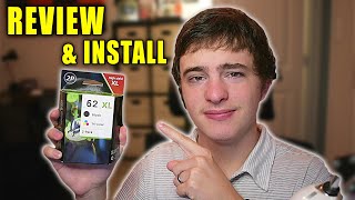 How To Install 62XL Ink Cartridges \u0026 Review!