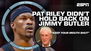 Pat Riley SPOKE THE TRUTH! 🗣️ Jimmy Butler criticism is 100% right! - Perk | NBA Today