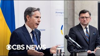 Secretary Blinken, Ukrainian Foreign Minister Kuleba speak on Russia-Ukraine crisis | full video