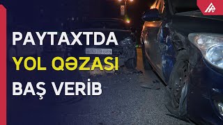 Yasamalda iki minik maşını toqquşub – APA TV