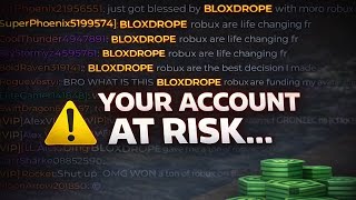 Is Bloxdrope a Scam? Roblox Bot Spam, Account Theft & Real Warnings!