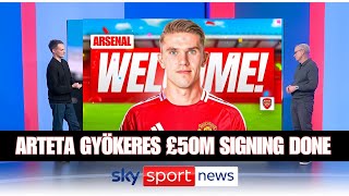 🚨 BREAKING✅️ VIKTOR GYÖKERES' £50M DEAL 🚨100% DONE, SHIRT NUMBER REVEALED😱FABRIZIO UNVEILING!