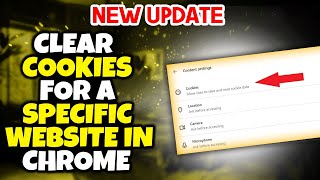 How to Clear Cookies for a Specific Website in Chrome 2026