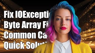 Fixing IOException When Serializing to Byte Array: Common Causes & Solutions