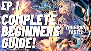 Toram Online - Complete Beginners Guide Episode 1! - MP and AMPR