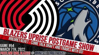 Minnesota Timberwolves vs Portland Trail Blazers Recap | Blazers Uprise Postgame Show