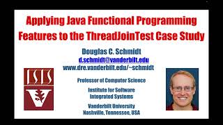 Applying Java Functional Programming Features to the ThreadJoinTest Case Study