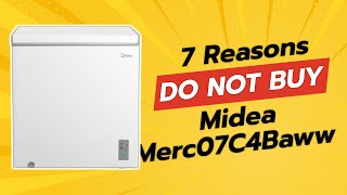 DON'T BUY Midea MERC07C4BAWW Chest Freezer Until You Watch THIS! ❗️🧊