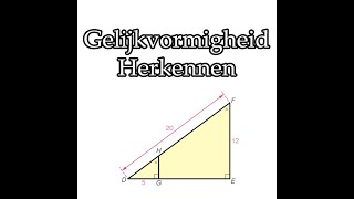 Gelijkvormigheid herkennen (Opgave 18)