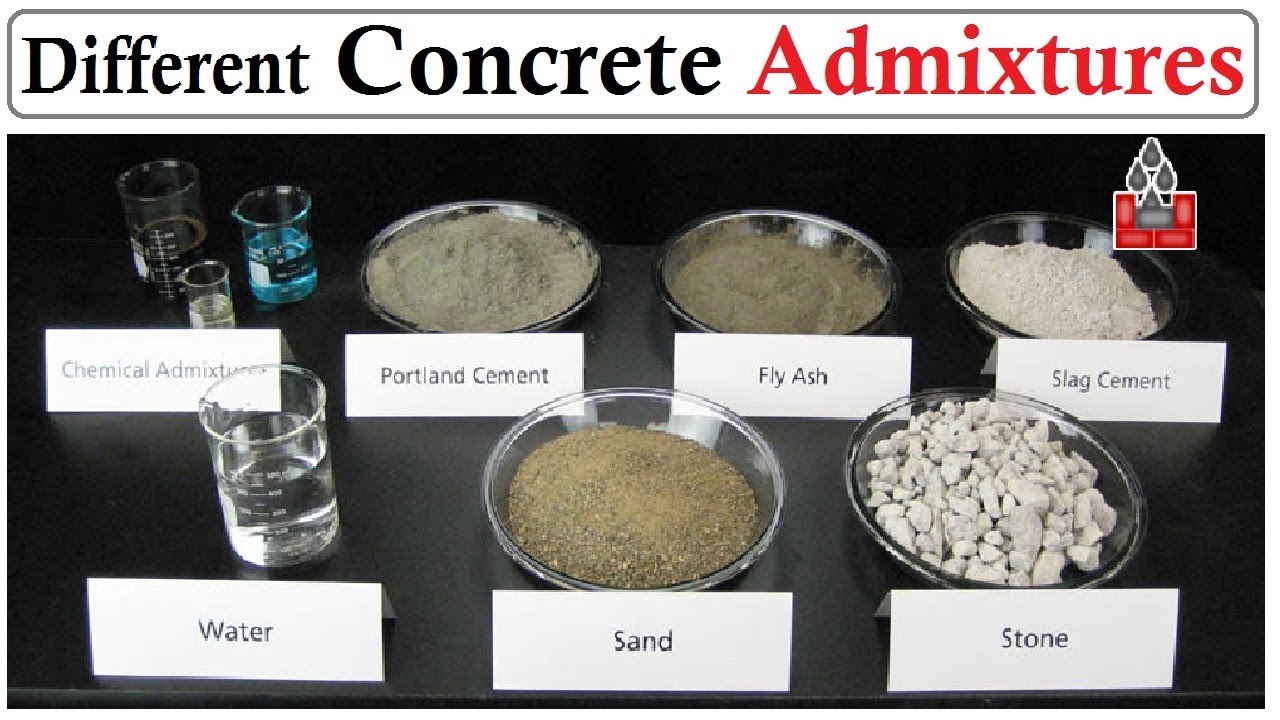 Admixture Which We Use In Concrete In Urdu/Hindi - YouTube