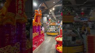 NTUC fair price decoration for Chinese New Year 🧧 #grocery #singapore #shorts