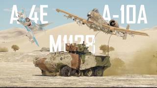 The 13 Kill Dream Team | M1128 & A-10A & A-4 | War Thunder